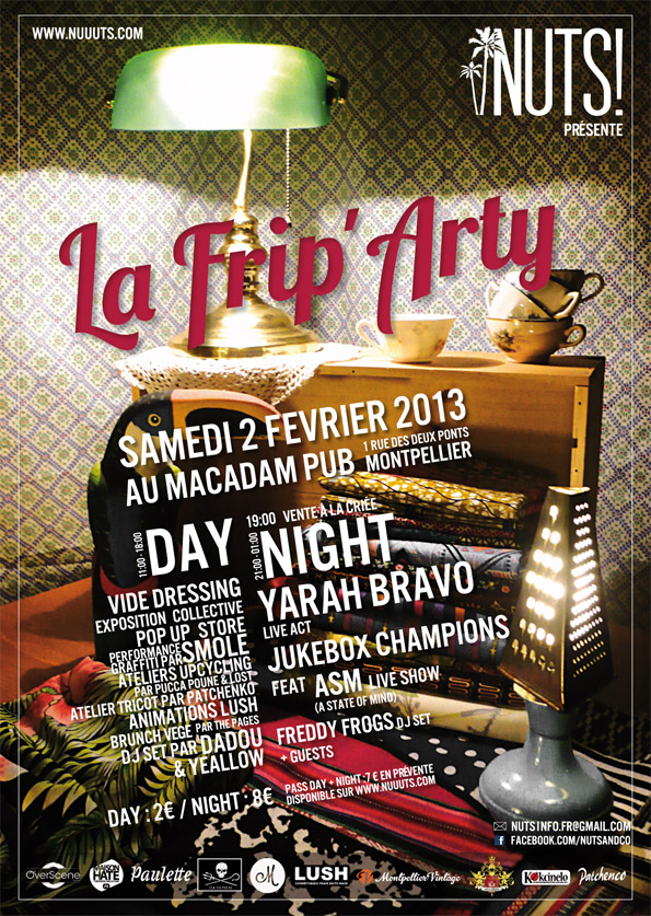 affiche frip'arty s
