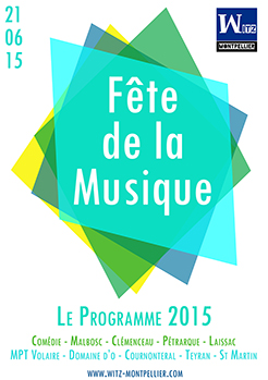 Fete de la musique Montpellier 2015