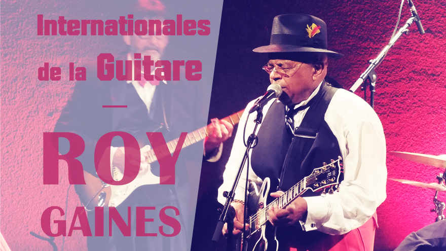 Roy GAINES au JAM pour les Internationales de la Guitare